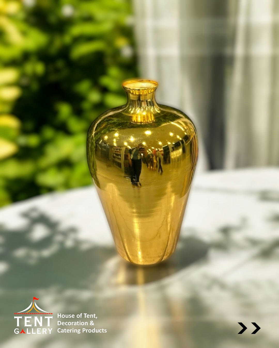 Elevate Your Space With The Radiant Glow Of Our Gold Metal Pots